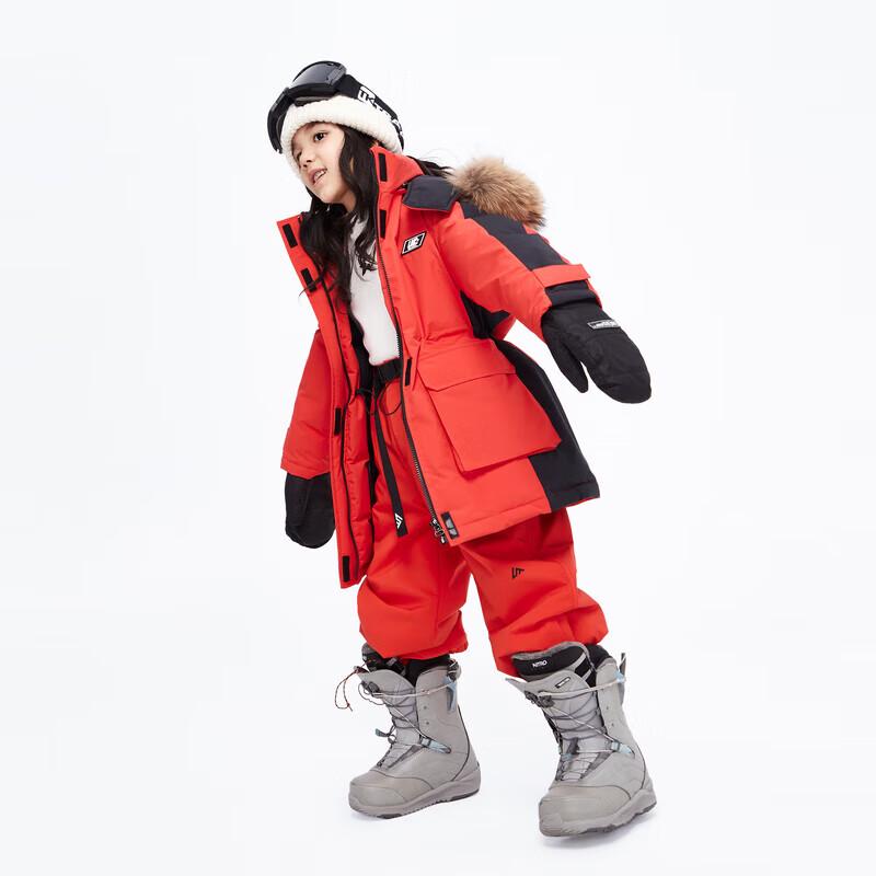 

little MO&Co. Kids Water-Resistant Winter Down Jacket 110