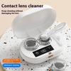 Electric With 3 Timing Modes Contact Lens Cleaner Ultrasonic Contact Lens Cleaner 360Degree High-Frequency Vibration For Home Travel