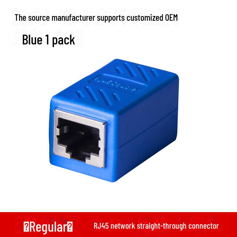 RJ45 Netzwerkkabel-Steckverbinder, Dual-Pass Durchgangs-Verlängerungsmodul