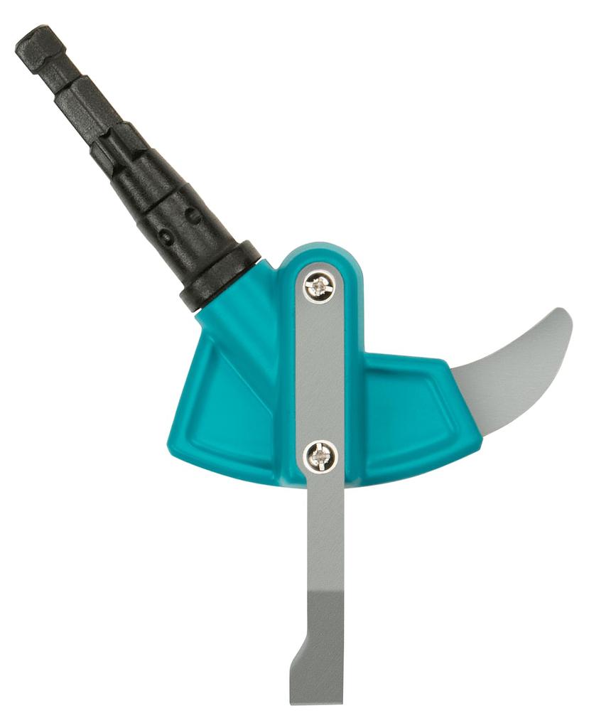 GARDENA Combi System Patio Product Up to 25 2-in-1 Weeder, Turquoise/Silver, 3607-20. Warranty Years.