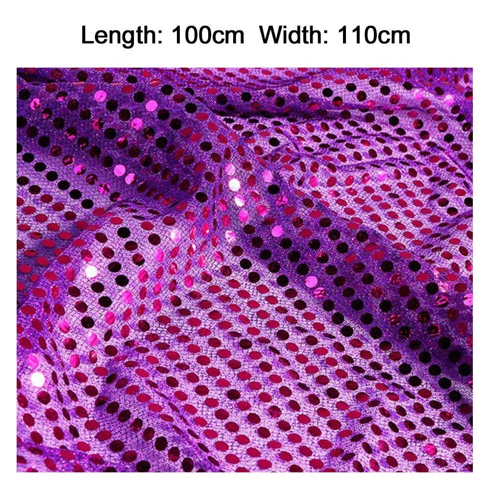 DIY Sequin Fabric Shiny Sequins Sequin Cloth Fashion Glitter Cloth Wedding