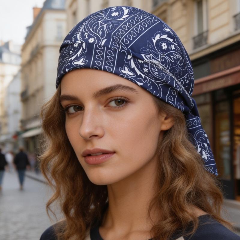Chemo Turban Durag for Women Multicolored Head Wrap Comfortable and Fashionable Headscarf Beanies Hat