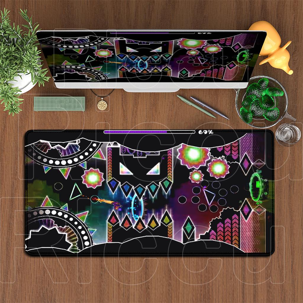 Large Pc Rubber Accessories Computer For Csgo Mouse Pad Geometry Dash Gaming Desktop Mats Laptop Anime Carpet Office Cabinet Rug