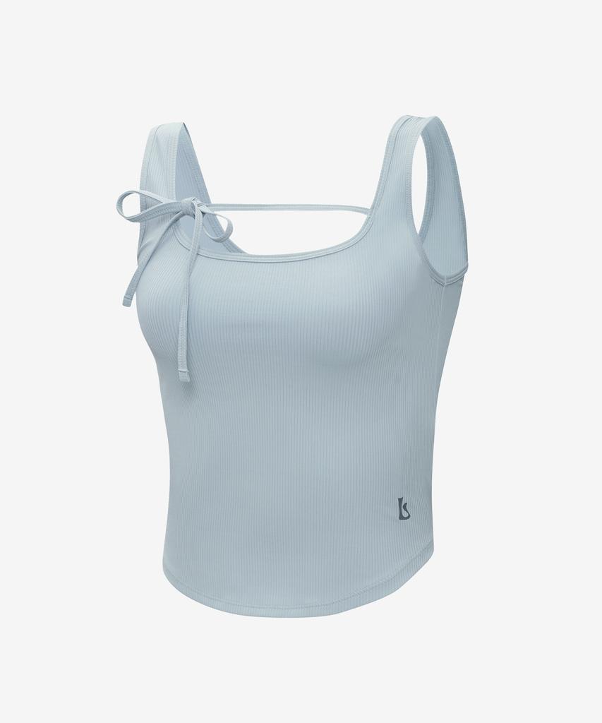 GRANDE LINE Elflex Rib Front Ribbon Sleeveless