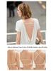 Exclusive Seamless Low-Back U-Shaped Halter Bra - Invisible, Multi-way, French Design