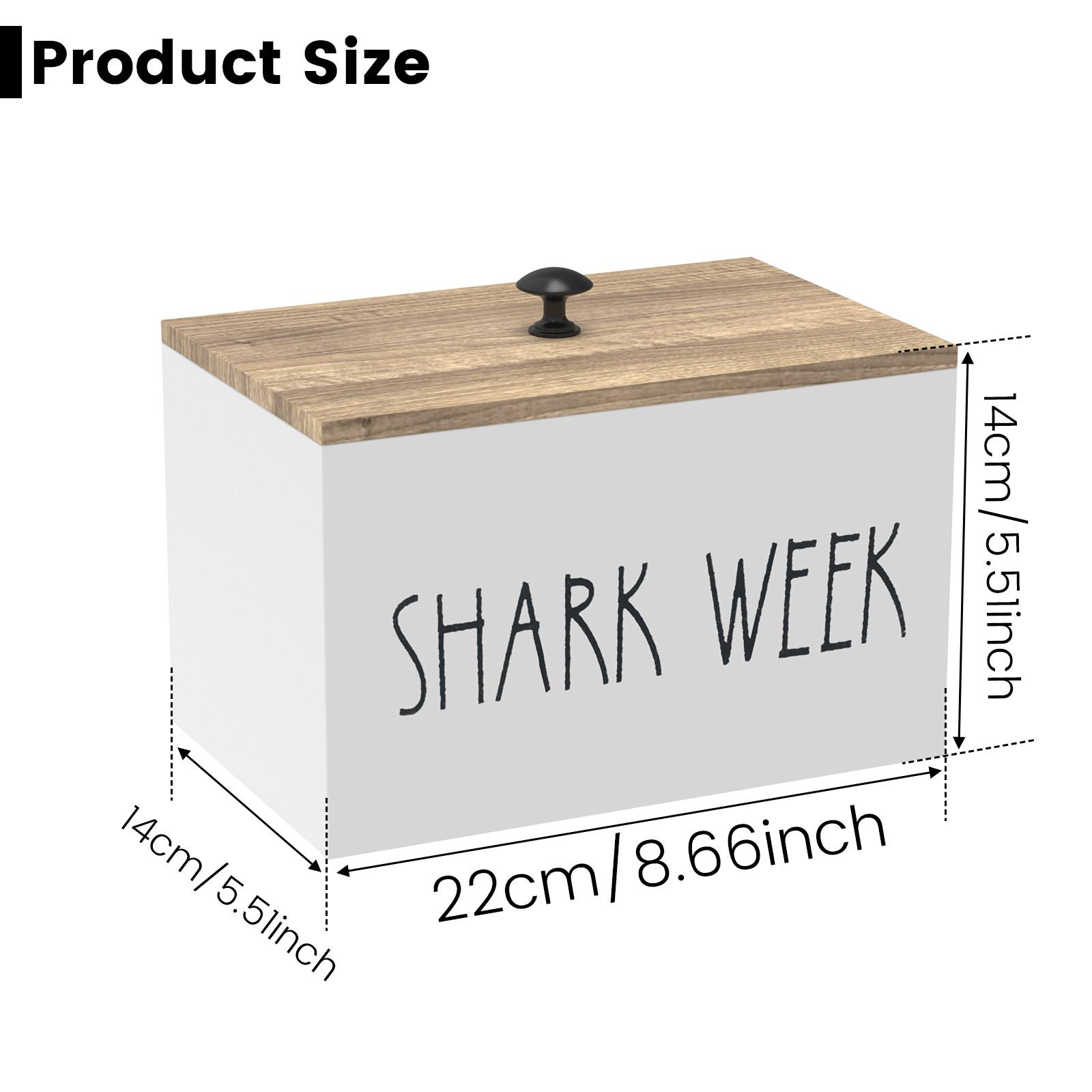 

Cotton Pads Storage Box Wood Tampon Container Cotton Swab Holder Cosmetic Organizer Case with Lid Bathroom Organizer Dispenser 22 x 14 x 14 cm