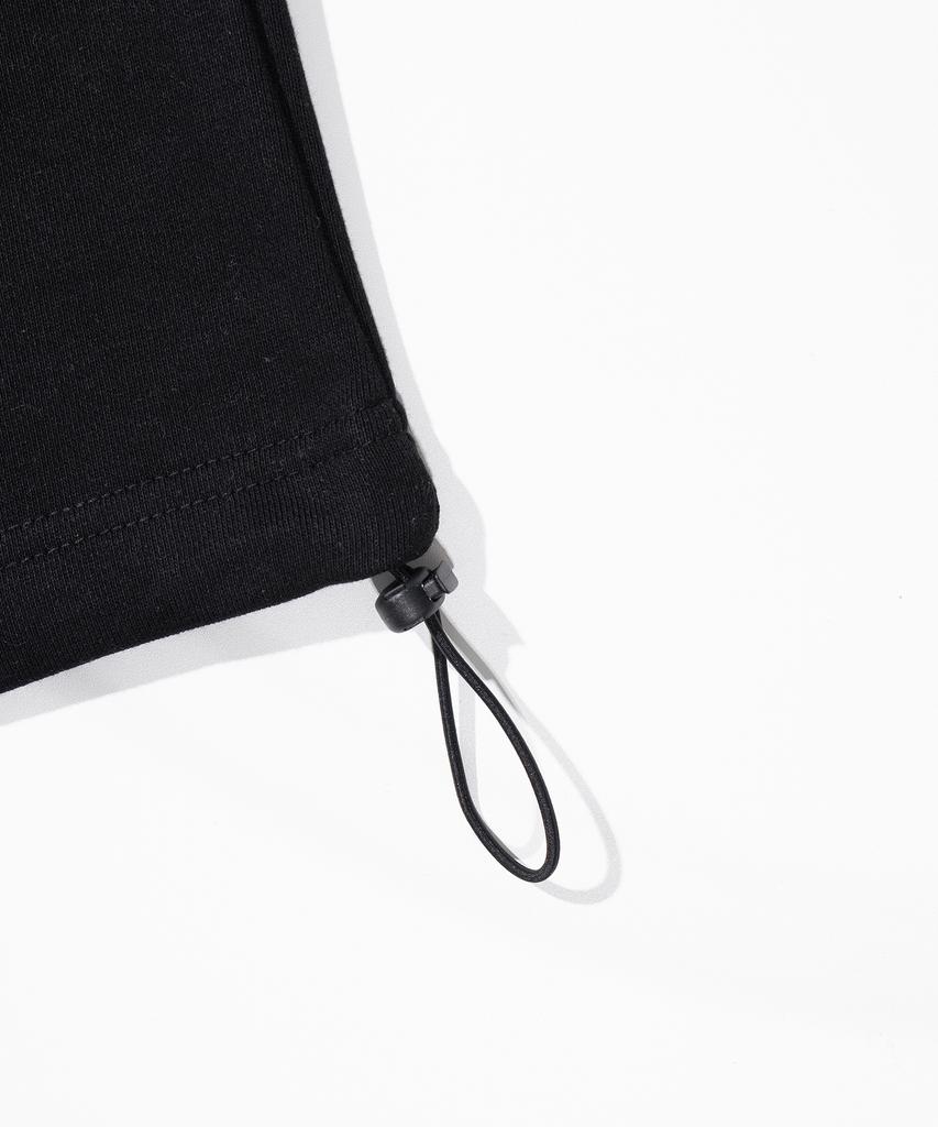 MASSNOUN Octave Bermuda Balloon Shorts Msisp001-Bk