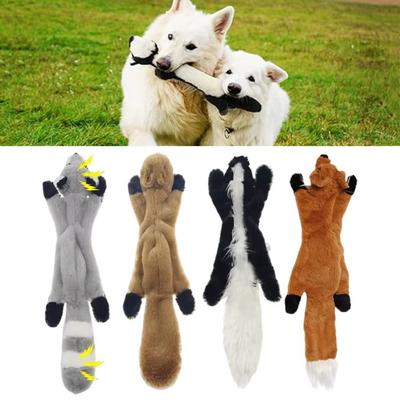 Jouet couineur interactif pour chien Peluche Fournitures pour animaux de compagnie Nouveau jouet à mâcher pour chien Fournitures pour chiens
