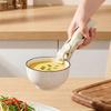 Stainless Steel Heat-Resistant Dish Clamp With Silicone Grip Kitchen Pot Bowl Plate Steamer Handling