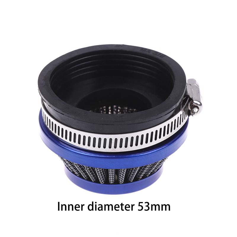 1 Piece Push Mini Moto Pocket Bike Atv Quad Motorcycle Parts Universal 35Mm-60Mm Air Filter Clearner For Gas Motorized Bicycle