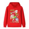 B1263 Kids Boys Girls Christmas New Year Kpop Rumi Zoey Mira Print Long Sleeves Hoodie
