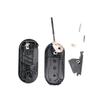 Car Key Fob Case Shell Housing For For Fiat 500 500L Bravo Panda Freemont Punto Ducato Peugeot Boxer Citroen Jumper/Buttons Pad
