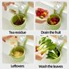 Kitchen Waste Collector Sink Drain Basket Faucet Hanging Filter Bag Adjustable Automatic Dumping Basket Sink Sponge Rack