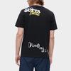Fila Fusion Letter Print American Retro Sports Short Sleeve T-Shirt Men Tops Black T11M332106FBK