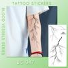 Crack Mark Temporary Tattoo Sticker Realistic Body Art Halloween Blood Vessels Tattoo  Halloween