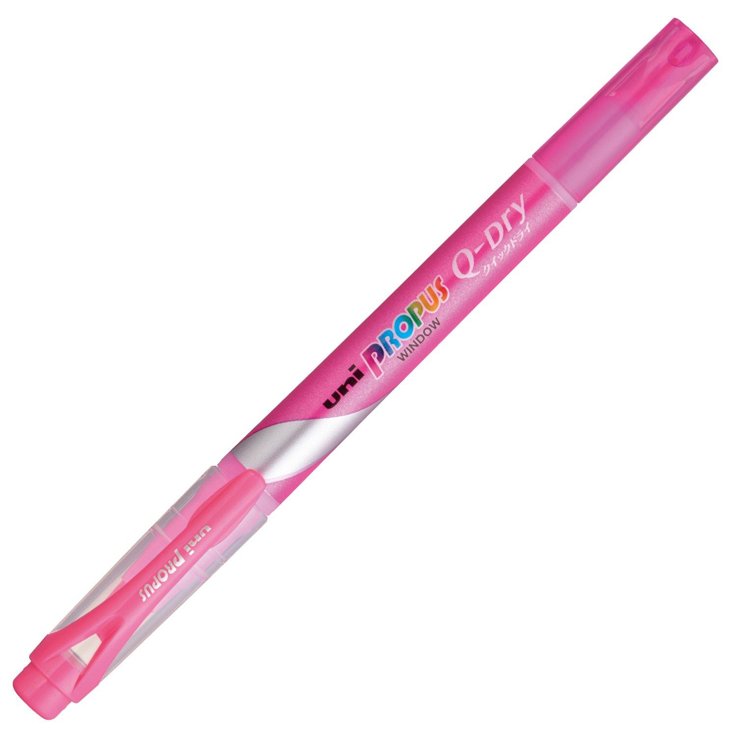 

Mitsubishi Pencil Quick Dry Highlighter 10 Pens Pro-Pass Pen, PUS138T.13, Pink,