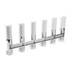 6 Tubes Fishing Rod Holder Stainless Steel Fishing Pole Rack for Boats Trucks Kayak Boxes