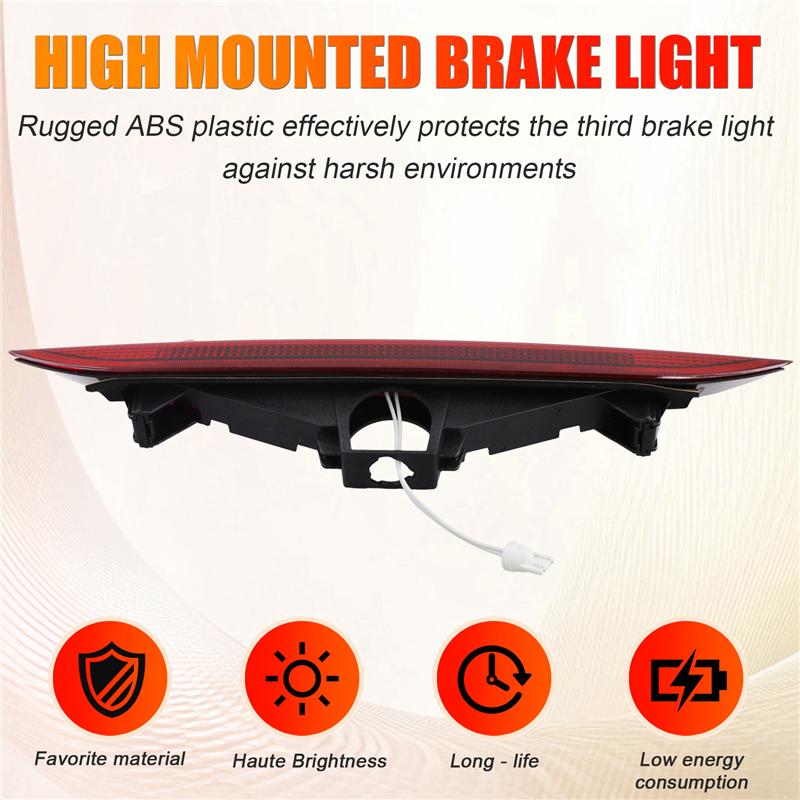 A51K-High Mounted Brake Light Assembly LR036355 Rear Roof 3Rd Brake Light For Land Rover Freelander 2 2007-2015