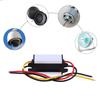 DC 24V to 12V 5A Car Power Step-down Converter Adapter No Insulating IP67 Waterproof Silicone Sealing Audio Refit Module