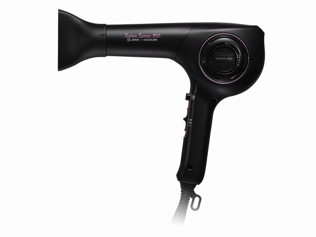 Koizumi Hair Dryer Brushless DC Motor Salon Sense 300 Professional Specification Negative Ion Black KHD-9420K