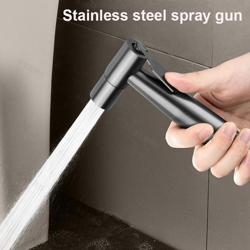 Shower Faucet With Spray Gun Bathroom Faucets Bath Mixing Valve Triple Cold and Hot Water Faucet Multifunctional Household Tap