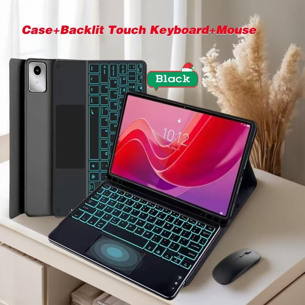 Case for Xiaoxin Pad 11 in 2026/2026,Bluetooth Keyboard cover for Lenovo Tab M11 11inch,for Lenovo Idea Tab 11 Smart Stand Cover
