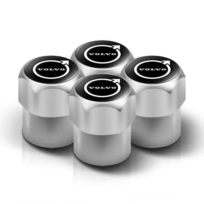 Volvo Tampas de Válvula de Pneu de Roda de Carro Capa Chaveiro de Chaveiro de Carro em Camurça Anel Chaveiro Para V60 V40 XC90 XC40 S60 XC60 V70 S90 V90 Acessórios