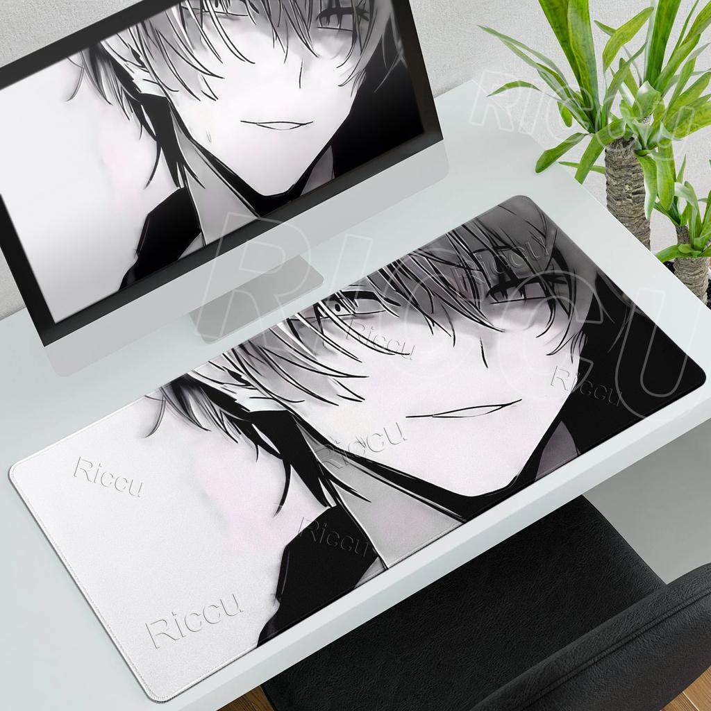 Anime Figure Minimalist Mousepad Extended Computer Gaming Offices Accessories Gamer Professional Premium Table Rug Nonslip Mats