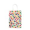 Colorful Polka Dot & Stars Kraft Paper Tote Gift Bags - Exquisite Packaging