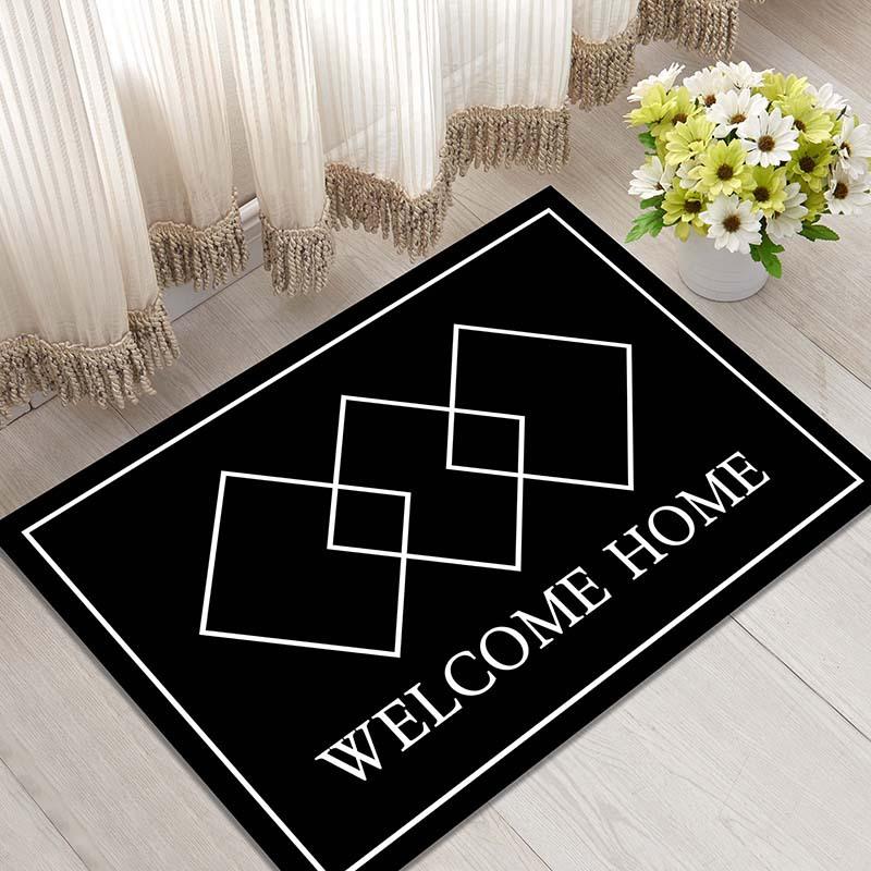 Japanische Cartoon Fußmatte Niedlicher Eingangsbereich Teppich Türvorleger Waschbare Rutschfeste Matte