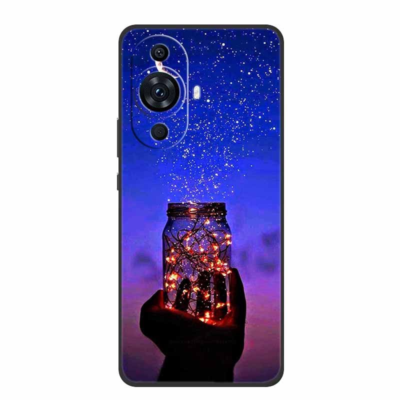 Phone Case For Huawei Nova 12s Back Cover Case Shockproof Black Silicone Soft Funda For Huawei Nova 12s Case Nova12s 6.7" Coque