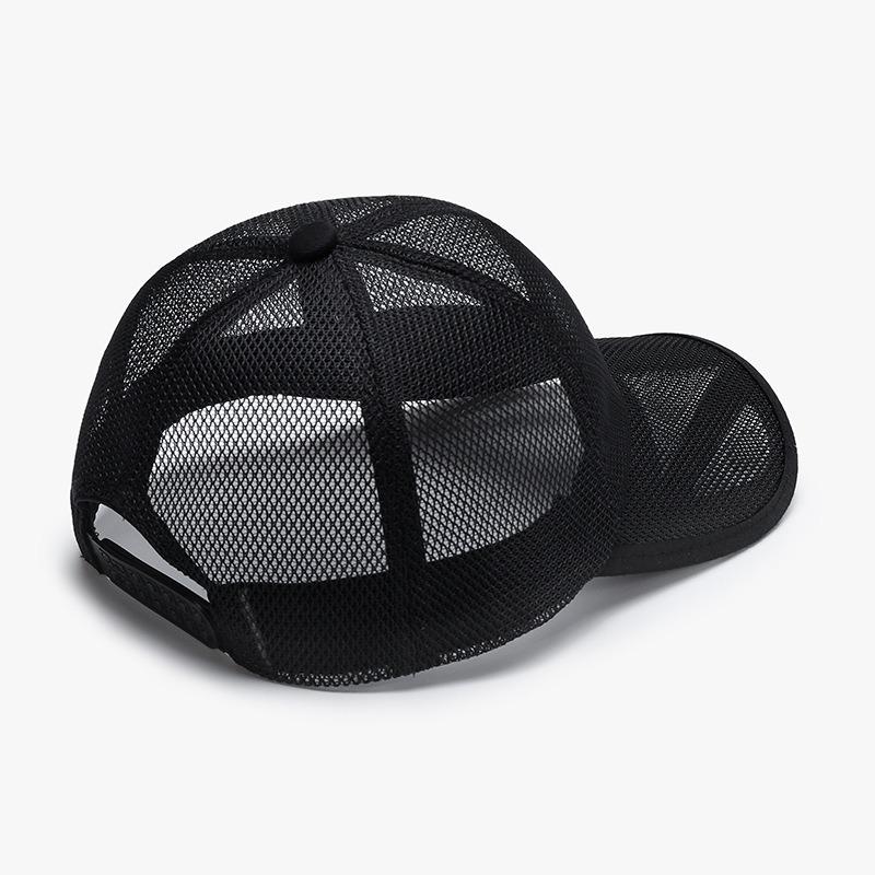 New Summer Breathable Mesh Baseball Cap Men's Hollow Brim Outdoor Sports Sun Protection Women's Sun Hat