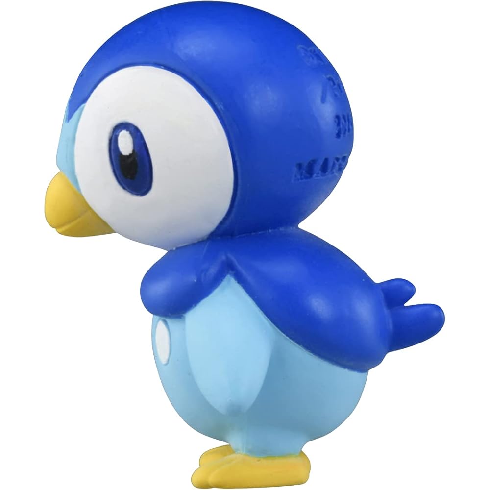 Takara Tomy Pokmon Moncolle MS-53 Piplup Toy for Ages 4 and Up