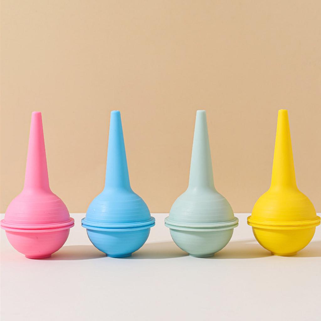 Mucus Removal Suction Bulb Baby Nasal Aspirator To Clear Airway Baby Nose Sucker Reusable Nose Cleaner for Infant