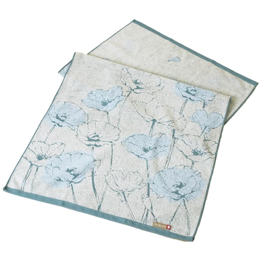 Taoyaka Imabari Towel Bath Towel 3-Pack, 100% Cotton, Women's, Imabari-made, Made In Japan (3-Pack (A), Bath Towel)