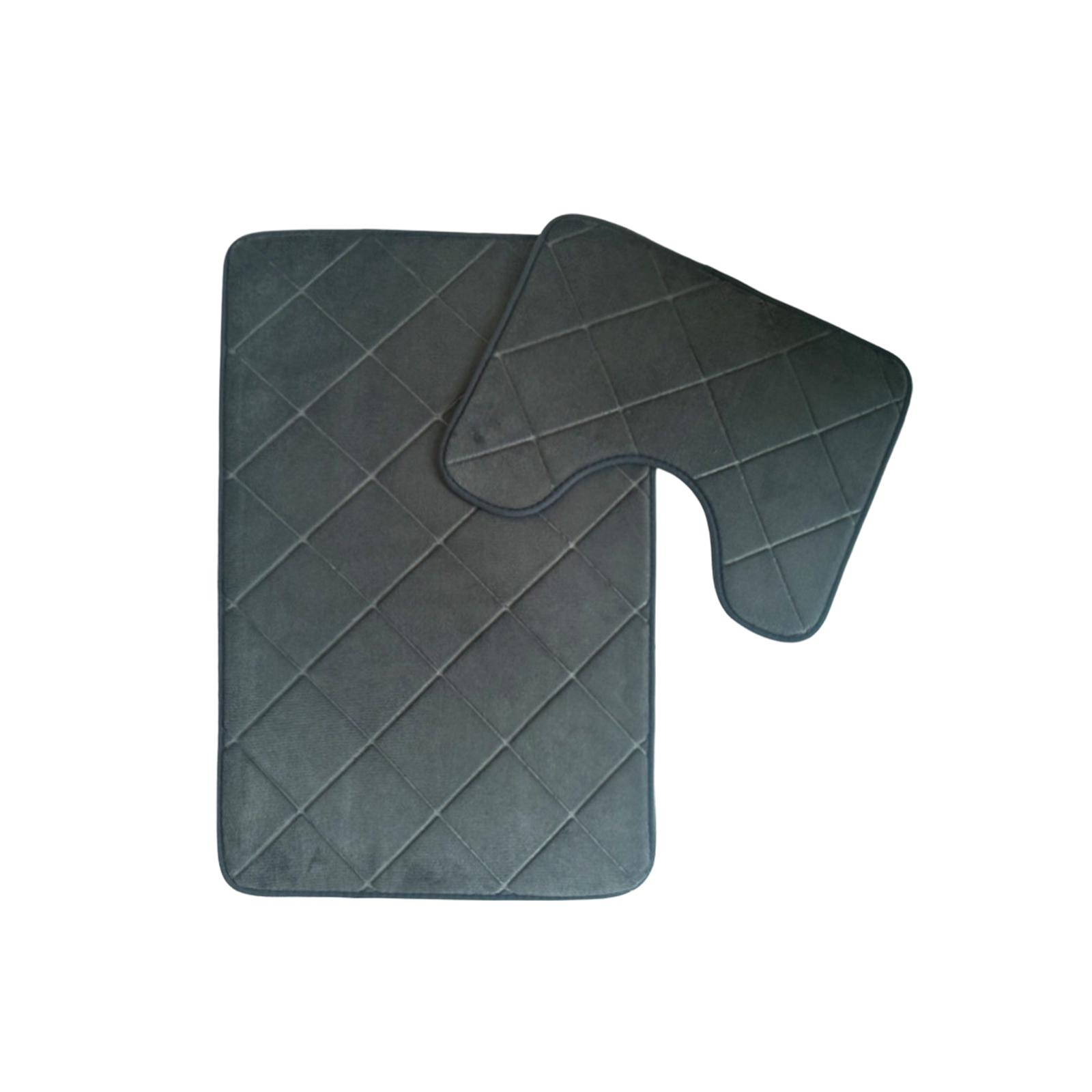 

Quality 2pcs/set Bathroom Rugs Color Bath Mats Bath Mats For Bathroom Toilet Mats Universal Soft Comfortable Water Absorption