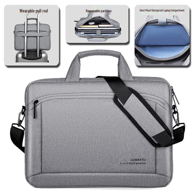 Wasserdichte Laptoptasche aus Oxford-Gewebe mit Innenfutter