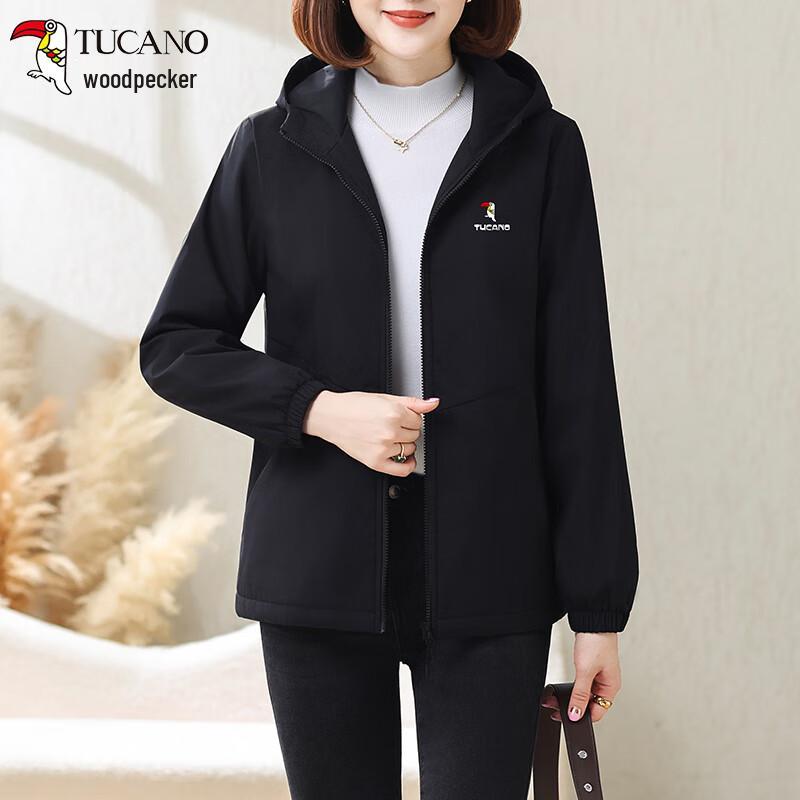 Woodpecker Women's Plush Lined Hooded Jacket