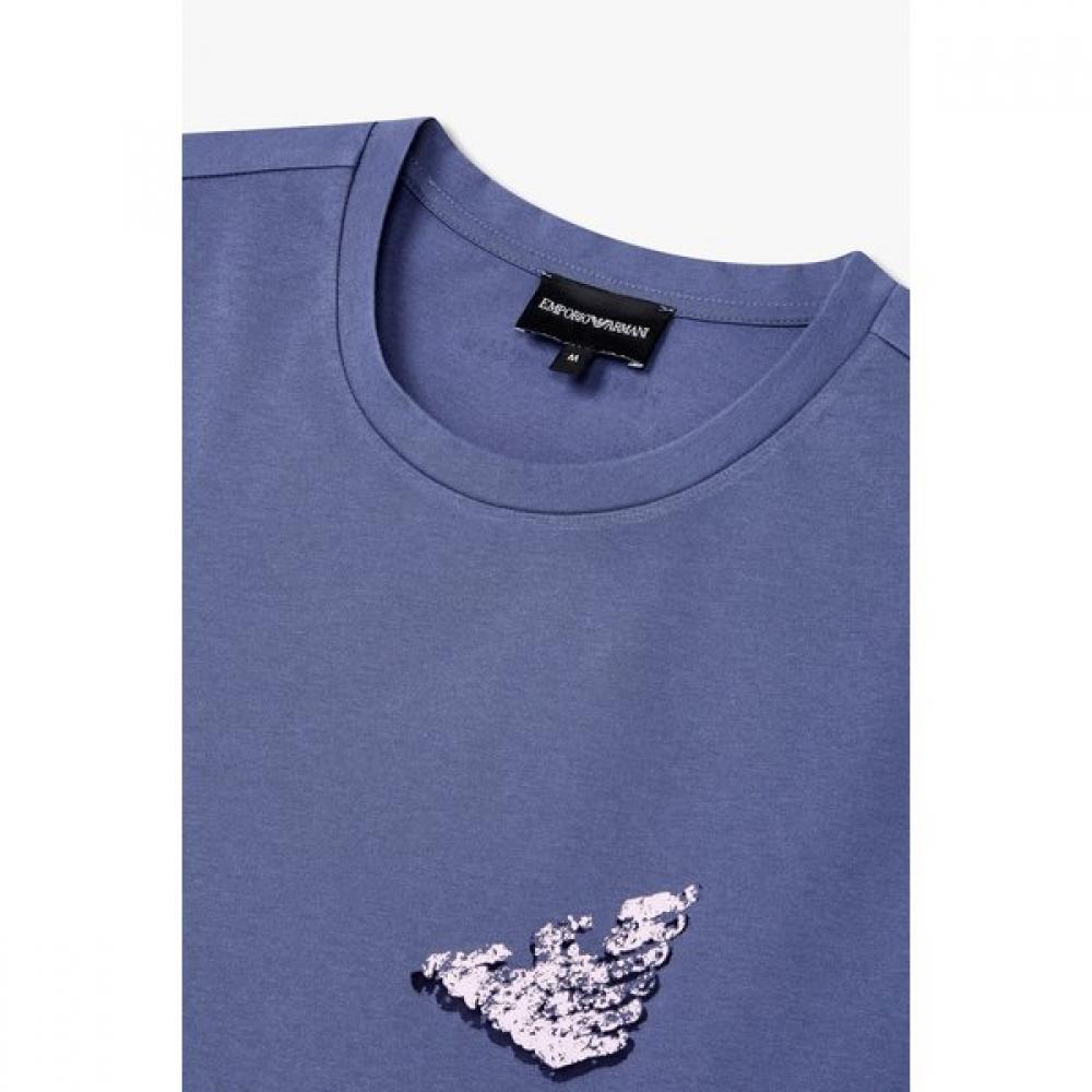 Emporio Armani Women Logo DeTail Crewneck T shirT A525126522