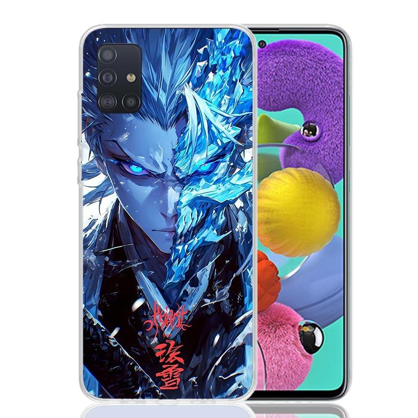 Hitsugaya Toushirou Bleach Phone Case For Samsung Galaxy A52 A32 A22 A12 A02S A50S A30S A51 A31 AA71 Note 20 Ultra 10 S10 Plus G