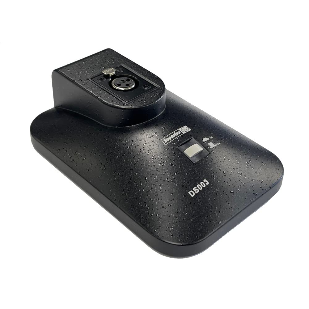 

Superlux Gooseneck Microphone Base Tabletop Microphone Stand Base with Talk Switch DS003S