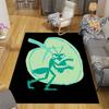 A Bug's Life Home Sofa Decoration for Living Room & Bedroom, Non‑Slip Play Flannel Floor Mat for Game Room