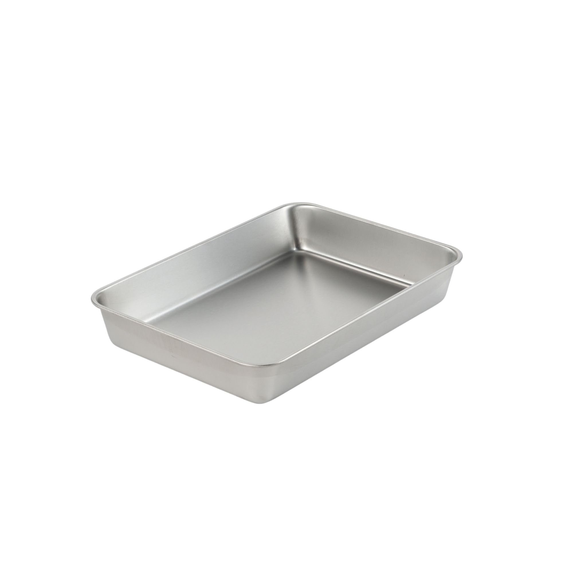 

Takagi TAKAGI Stainless Steel Square Suitable for Food Preparation and Temporary Kitchen Made in Japan Tray, Matte, 8-Piece Capacity, Approx. 6L,