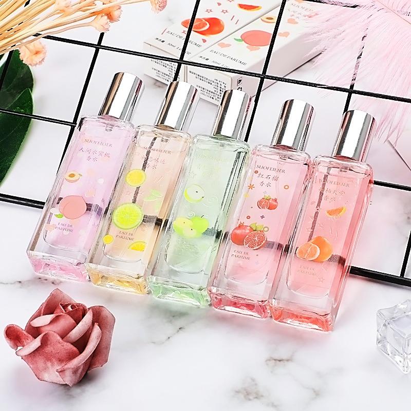 Sophie Lil Men's and Women's Fruity Perfume Lasting Light Fragrance Niche Fresh Natural Human Peach Pomegranate Fragrance