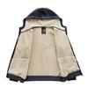 Men's Sets Jacket Pant Warm Fur Winter Sweatshirt Tracksuit Men's Sets Fleece Thick Hooded Brand Casual Track Suits