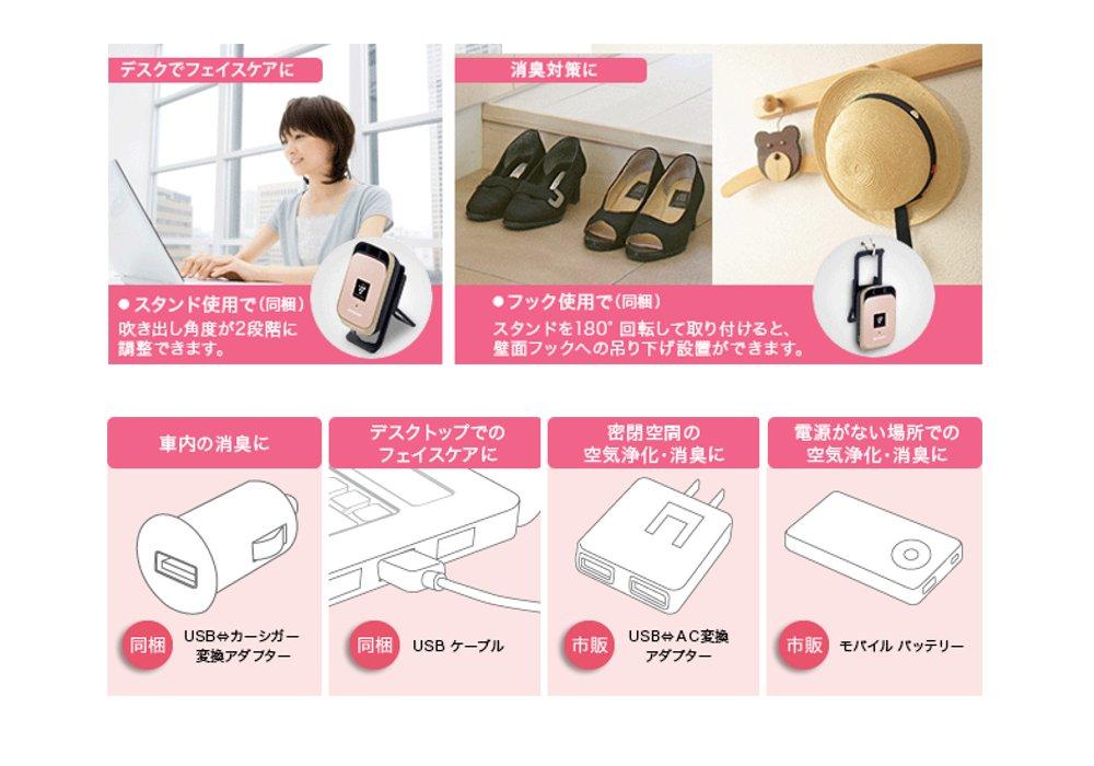 Sharp Plasmacluster Ion Generator for Car Use, Gold, IG-GC1-N