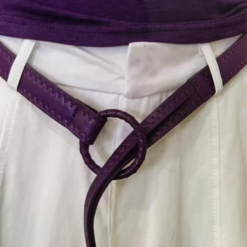 Simple Women's Belt Belt Wave Floss Design Decorative Belt