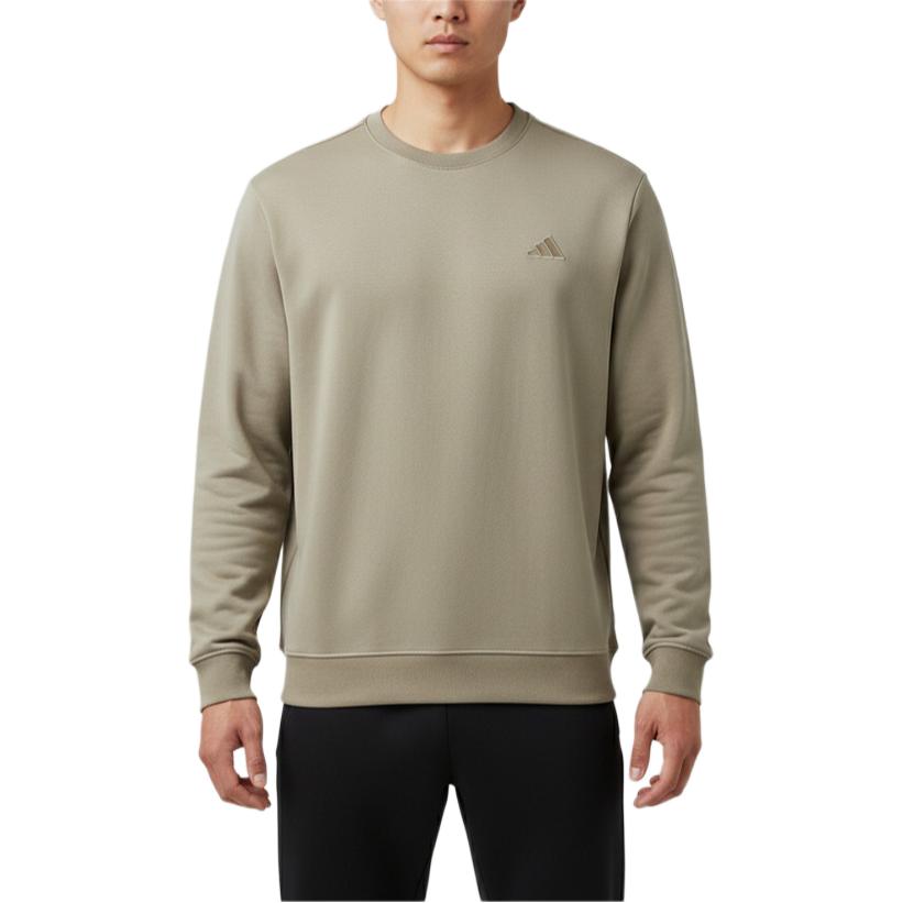 adidas Felpa TH MH Girocollo Pullover Colore Unico Manica Lunga Felpa da Uomo KR2505