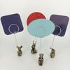 3Pcs Note Holder Stable Anti-Corrosive Spiral Clip for Notes Photos Menus