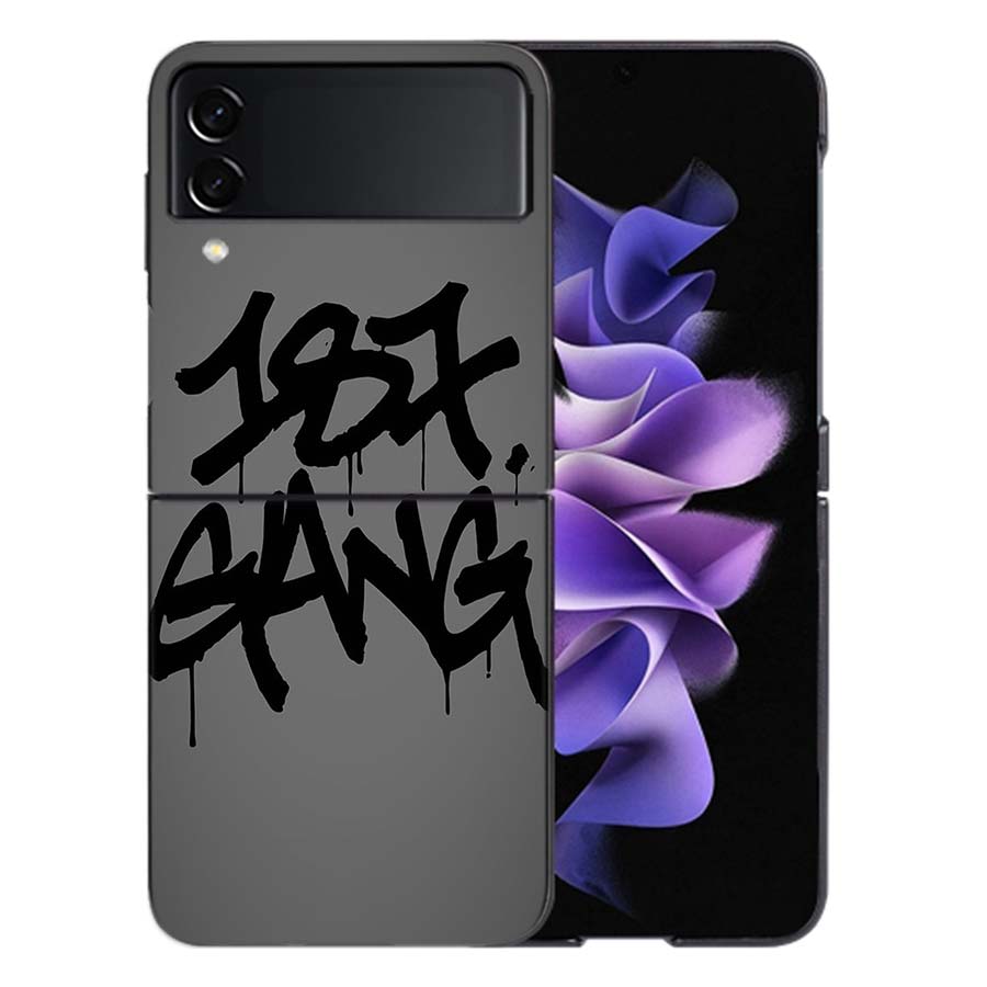 

187 Strassenbande Coque For Samsung Z Flip7 6 Galaxy Case Shockproof Z Flip5 Z Flip3 4 5G Hard Cover Phone TPU PC Hard Funda Galaxy Z Flip 6 5G